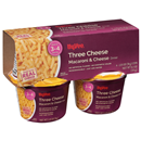 Hy-Vee Three Cheese Macaroni & Cheese Dinner 4-2.05 oz Cups