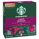 Starbucks Nespresso Vertuo, Caffe Verona, Aluminum Capsules, 8Ct