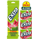Extra Extra Watermelon Sugar Free Chewing Gum Multipack