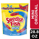 Swedish Fish Mini Soft & Chewy Candy Family Size