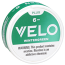 Velo Plus Nicotine Pouches, Wintergreen, 6 Mg, 20Ct