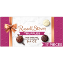 Russell Stover Truffles in Milk, Dark & White Chocolate