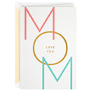 Hallmark Signature Mothers Day Card For Mom From Son Or Daughter (Love You) #1