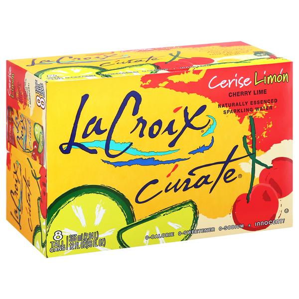 LaCroix Cherry Lime Sparkling Water 8 Pack | Hy-Vee Aisles