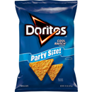 Doritos Cool Ranch Tortilla Chips Party Size