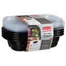 Rubbermaid Take Alongs Meal Prep, Divided Rectangles, 4.7 Cup