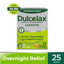 Dulcolax Laxative Tablets, Reliable Overnight Relief