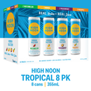 High Noon Hard Seltzer Vodka, Tropical Limited Edition Variety Pack 8pk