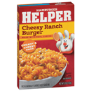 Hamburger Helper Cheesy Ranch Burger, Creamy & Cheesy Sauce