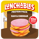 Lunchables Ham & Cheddar Cheese with Crackers Snack Kit