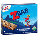 CLIF Kid ZBAR Energy Snack Bars, Blueberry Muffin 6-1.27 oz