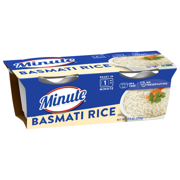 Minute Basmati Rice 8.8 oz | Hy-Vee Aisles Online Grocery Shopping