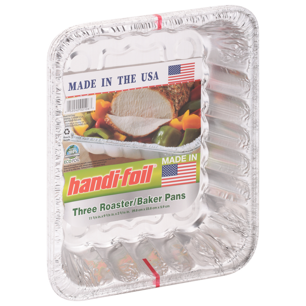 Handi-foil® Eco-Foil Cake Pans - 2 Pack, 2 pk / 13 x 9 in - Harris