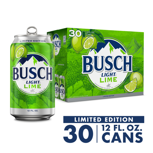 Busch Light Lime Lager 30Pk | Hy-Vee Aisles Online Grocery Shopping