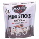 Jack Link's Mini Sticks, Zero Sugar, Original Flavor, 12Ct