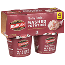 Idahoan Mashed Potatoes, Baby Reds, 4-1.5 oz Cups