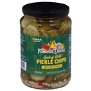 Famous Dave's Medium Spicy Dill Zesty Dill & Garlic Pickle Chips