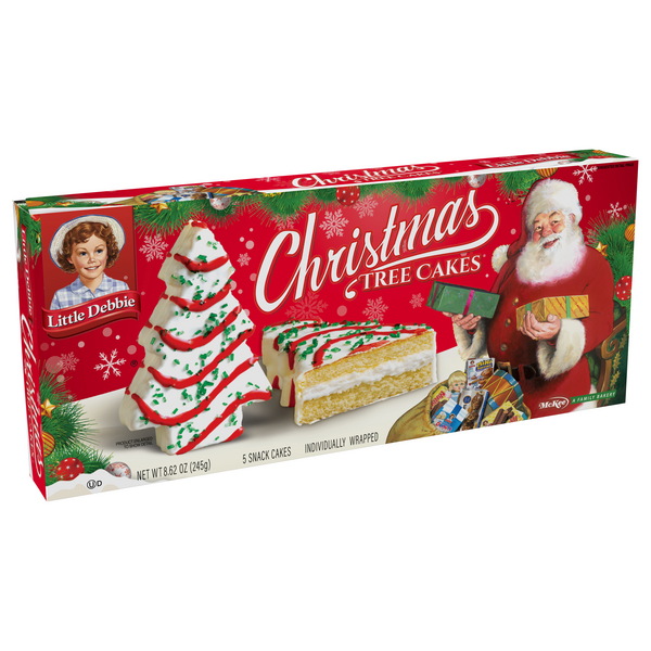 Little Debbie Christmas Tree Cakes ice cream flavor to debut this holiday  season