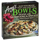 Amy's Penne with Mushrooms & Spinach Bowl