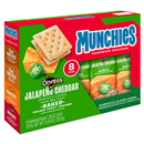 Frito Lay Munchies 2 Go Snacks Jalapeno Cheddar Sandwich Crackers 8-1.38oz.