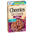 General Mills Cheerios Berry Oat Crunch Cereal, Family Size