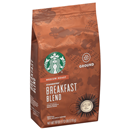 Starbucks Coffee, 100% Arabica, Ground, Medium Roast, Breakfast Blend