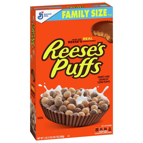 Reese's Puffs, Peanut Butter Cereal