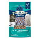 Blue Buffalo Wilderness Grain Free Soft-Moist Cat Treats, Chicken & Trout