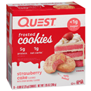 Quest Strawberry Cake Frosted Cookies