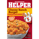 Hamburger Helper Cheesy Ranch Burger, Creamy & Cheesy Sauce