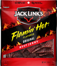 Jack Link's Beef Jerky, Flamin' Hot Flavored, Original