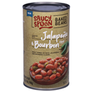 Saucy Spoon Baked Beans, Jalapeno & Borbon Flavor