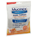 Mucinex Sore Throat + Soothing Comfort, Medicated Drops, Honey & Echinacea Flavor