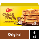 Eggo Thick and Fluffy Frozen Waffles Original 6 Count