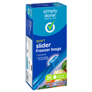 Simply Done Slider Quart Freezer Bags