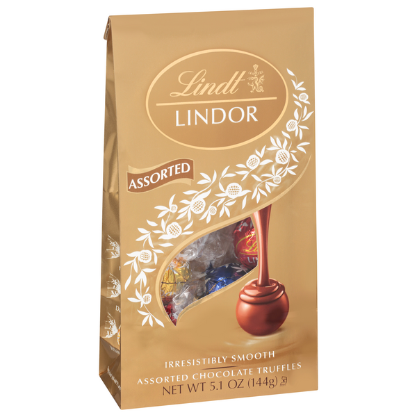 Lindor Milk Chocolate with Sea Salt Truffles, 5.1 oz, 3 Pack - Individually  Wrapped, Perfect for Sharing, Unique Flavor Combination in the Snacks &  Candy department at