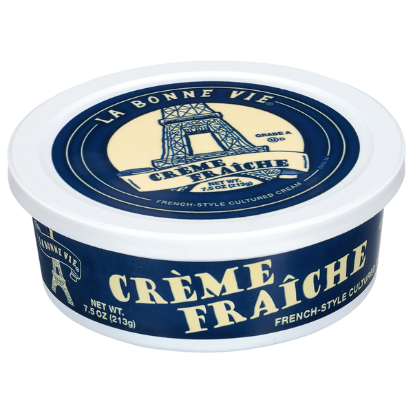 La Bonne Vie French-Style Cultured Creme Fraiche 7.5 oz | Hy-Vee