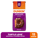 Dunkin Donuts Turtle Love Ground Dark Roast Coffee