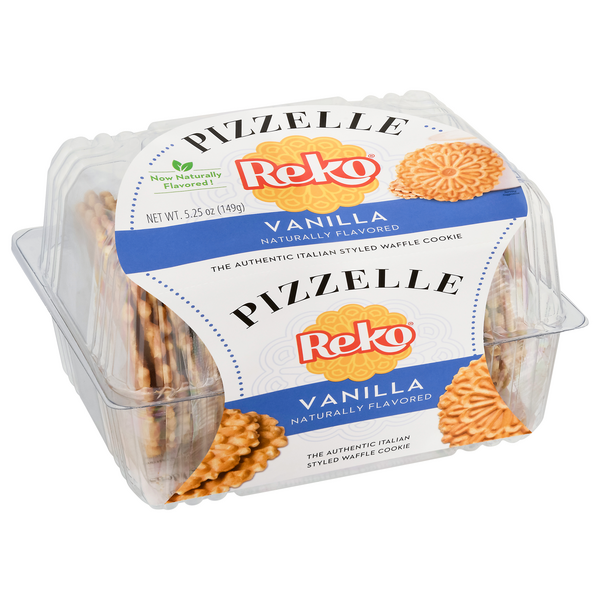 Pizzelle Reko Vanilla Cookies 5.25 oz | Hy-Vee Aisles Online