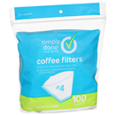 Simply Done #4 Coffee Filters 8-12Cup Cone Style