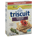 Triscuit Crackers, Rosemary & Olive Oil, Family Size