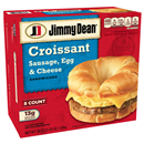 Jimmy Dean Croissant Sandwiches Sausage, Egg, & Cheese 8Ct