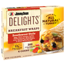 Jimmy Dean Delights Breakfast Wrap, Southwest Style 4Ct