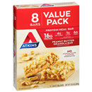 Atkins  Peanut Butter Granola Bars, Value Pack, 8-1.69 oz