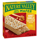 Nature Valley Wafer Bars, Honey Vanilla, Crispy Creamy, 5-1.3 oz Bars
