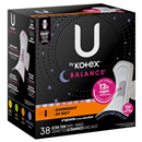 U By Kotex Pads + Wings, Ultra Thin, Overnight