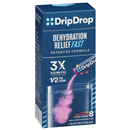 DripDrops Electrolyte Powder, Dehydration Relief Fast, Variety Pack 8Ct
