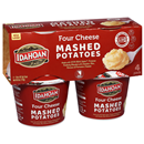 Idahoan Four Cheese Mashed Potatoes 4-1.5 oz Cups