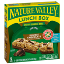 Nature Valley Lunch Box, Double Chocolate Bars, 5-0.91 oz