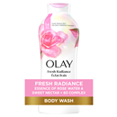 Olay Fresh Outlast Rose Water & Sweet Nectar Body Wash
